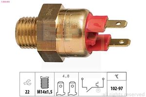 Temperatuurschakelaar, radiateurventilator 1850063
