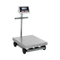 Platformweegschaal - 600 kg / 0,1 kg - 50 x 60 cm - verplaatsbaar - kg / lb - LCD