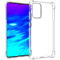 Samsung Galaxy S22 Ultra hoesje - Backcover - Anti shock - Extra dun - Transparant