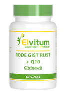 Elvitum Rode Gist Q10 Vegicaps