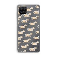 Ponys: Samsung Galaxy A12 Transparant Hoesje Ponys: Samsung Galaxy A12 Transparant Hoesje