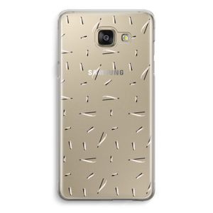 Hipster stripes: Samsung Galaxy A5 (2016) Transparant Hoesje