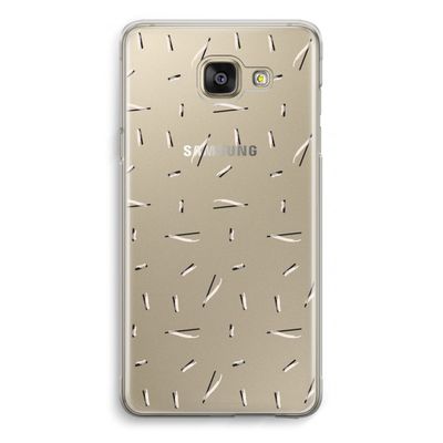 Hipster stripes: Samsung Galaxy A5 (2016) Transparant Hoesje