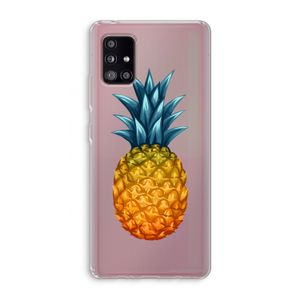 Grote ananas: Samsung Galaxy A51 5G Transparant Hoesje