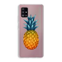Grote ananas: Samsung Galaxy A51 5G Transparant Hoesje