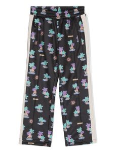 Palm Angels Kids pantalon de jogging Neon Palms - Noir