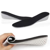 1 paar EVA ademend insert schoenen hoogte verhoging inlegzolen hoogte: 2cm 1 paar EVA ademend insert schoenen hoogte verhoging inlegzolen hoogte: 2cm