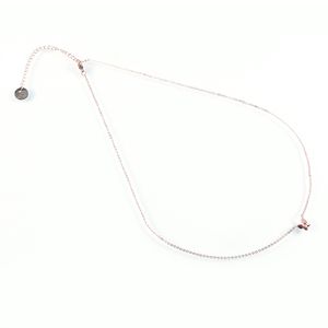 Go Dutch Label Ketting met Vlinder Rosé Goud