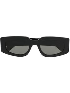 Retrosuperfuture lunettes de soleil teintées à monture rectangulaire - Noir