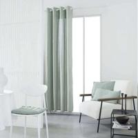TODAY ringgordijn - 140x240cm - 100% Katoen - Celadon