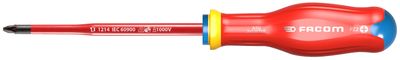 Facom Schroevendraaier Protwist Pz2X125 Geïsoleerd 1000V-Slim - ATD2X125TVE - ATD2X125TVE