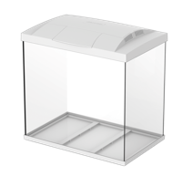 Superfish Start Aqua 50 Wit Aquarium - Modern Design, 50L, Ideaal voor Beginners en Duidelijk Glas