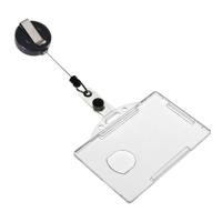 Pashouder europel open met afroller 54x85mm