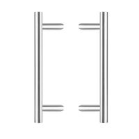 Intersteel Deurgrepen set T-schuin500mm geborsteld RVS