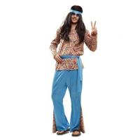 Kostuums voor Volwassenen My Other Me Hippie XL