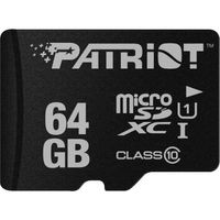 Patriot Memory PSF64GMDC10 flashgeheugen 64 GB MicroSDXC UHS-I Klasse 10 - thumbnail