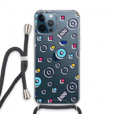 8-bit N°9: iPhone 13 Pro Max Transparant Hoesje met koord