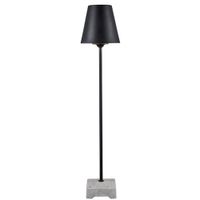 Lucca staande terraslamp 140cm zwart 456-750 Lucca staande terraslamp 140cm zwart 456-750