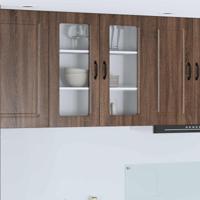 Keukenkast Kalmar Bruin Eiken 80 x 31 x 80 cm Bewerkt hout