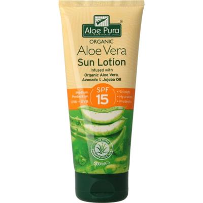 Optima Aloe pura sunprotect F15 aloe vera organic