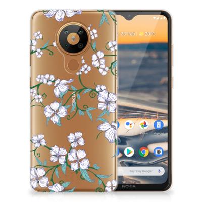 Nokia 5.3 Uniek | TPU Case | Blossom White