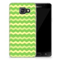 Samsung Galaxy A3 2016 | TPU bumper | Waves Green