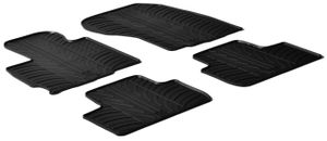 Rubbermatten passend voor Mitsubishi ASX 2009- / Citroën C4 ASX 2009- (T-Design 4-delig) GL0360