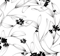 Bloemen behang Avant garde Lelies