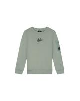 Malelions Zomer sweater jongens - agave groen - nylon pocket