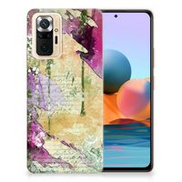 Hoesje maken Xiaomi Redmi Note 10 Pro Letter Painting