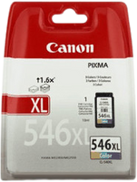 Canon CL-546XL Origineel Cyaan, Magenta, Geel 1 stuk(s) - thumbnail