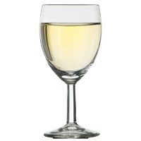 6x Luxe witte wijn glazen 240 ml Gilde   -