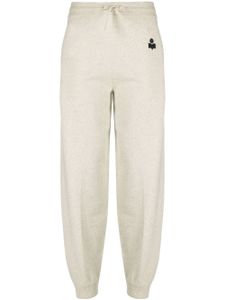 MARANT ÉTOILE pantalon de jogging à logo brodé - Tons neutres