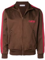 Comme Des Garçons Pre-Owned chest logo tracksuit jacket - Marron