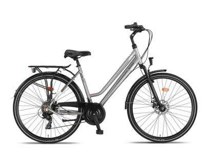 Altec Ventura trekking 28 inch 50 cm dames 21v mechanische schijfrem zilver