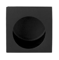 Formani Square LSQ27 fingertip kopse kant deur - mat zwart