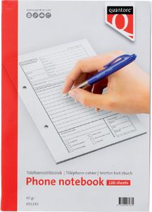 Quantore - Telefoonnotitieblok - 5 stuks Quantore - Telefoonnotitieblok - 5 stuks
