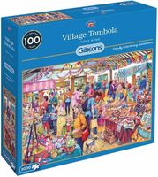 Village Tombola Puzzel 1000 Stukjes - thumbnail