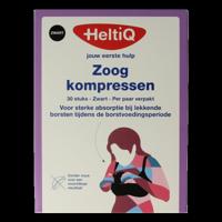 Zoogkompressen zwart 30 Stuks