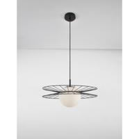 Lyora Zwarte hanglampEllery Ø 45cm - 9043302