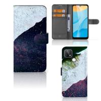 OPPO A15 | Book Case | Sea in Space