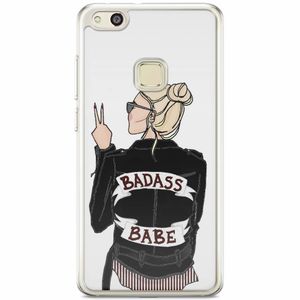 Huawei P10 Lite siliconen hoesje - Badass babe