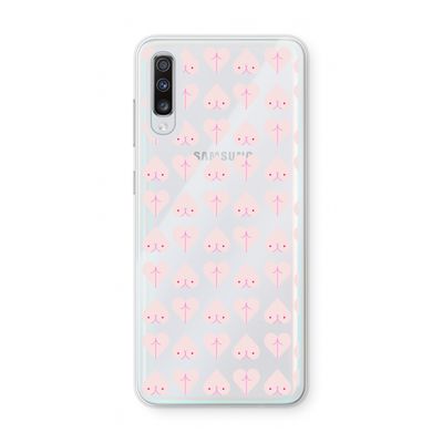 Ass 'n Titties: Samsung Galaxy A70 Transparant Hoesje