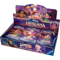 Disney Lorcana Shimmering Skies Booster Display
