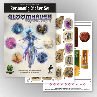 Gloomhaven Forgotten Circles Removable Sticker Set