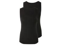 esmara 2 dames tops (Zwart, XS (32/34))