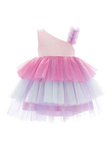 Mimi Tutu robe Cakepop à volants superposés - Rose