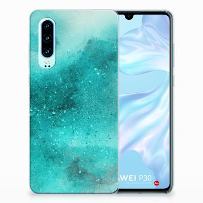 Smartphone hoesje Huawei P30 Painting Blue Smartphone hoesje Huawei P30 Painting Blue
