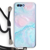 Fantasie pastel: Honor 10 Transparant Hoesje met koord