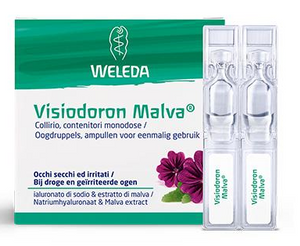 Weleda Visiodoron Malva Oogdruppels Ampullen 10st